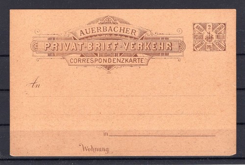 Stadtpost auerbach tadellos - k4,