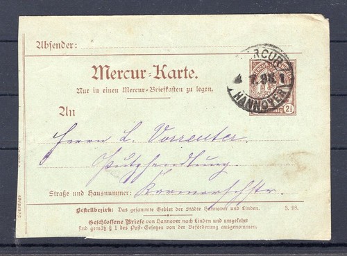 Stadtpost hannover k19 bedarf - stadtpost,