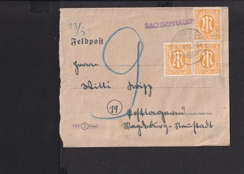 Vb18 2 briefe notstempel - ,
