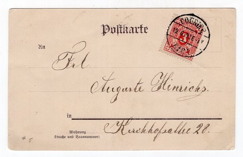 Stadtpost kiel bedarfskarte - 3,