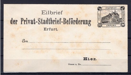 Stadtpost erfurt p7a - erfurt, etwas