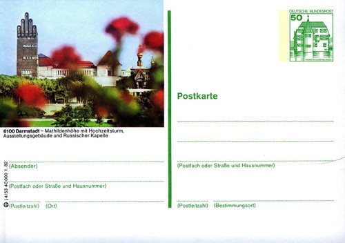 Bildpostkarte - (805), **