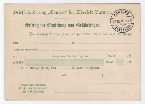 Stadtpost elberfeld auftrag - stadtpost,