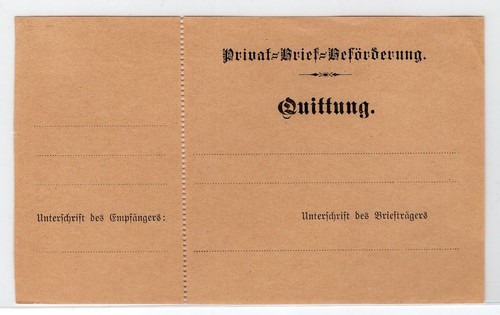Stadtpost abriss quittung - stadtpost, abriss-quittung