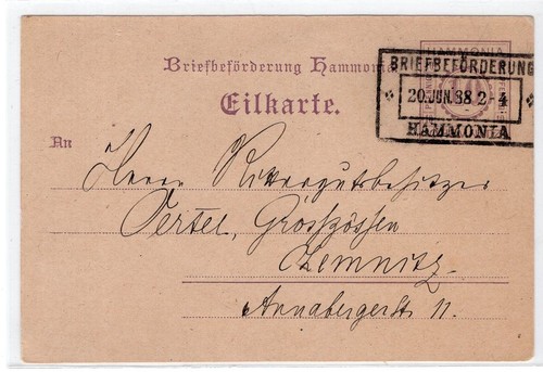 Stadtpost chemnitz k20 - chemnitz,