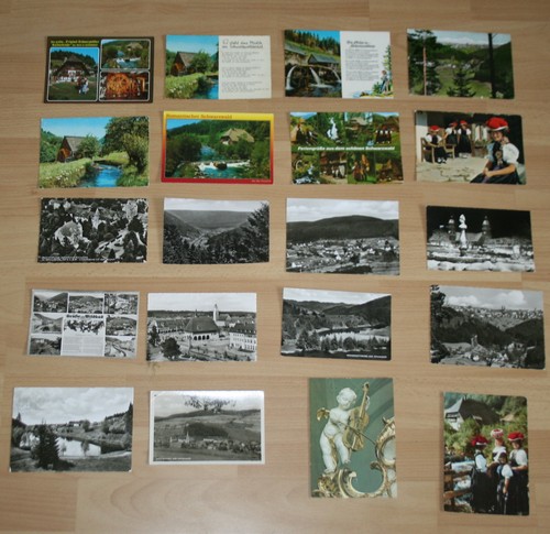 Postkarten schwarzwald - 20,