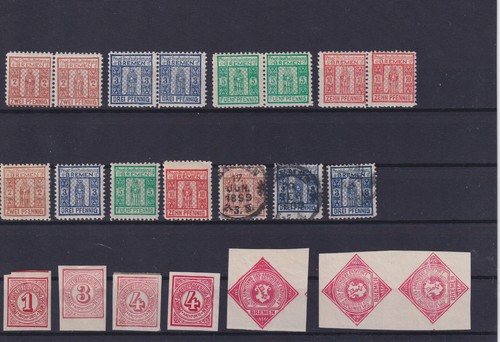 Bremen stadtpost 1896 - "b", 1896/
