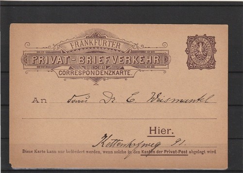 Privatpost stadtpost frankfurt - privatpost,