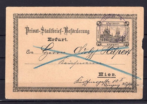 Stadtpost erfurt - stadtpost, p1