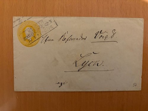 T1138 preussen ganzsache - preussen,
