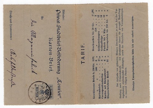 Stadtpost rostock k1iii - stadtpost,