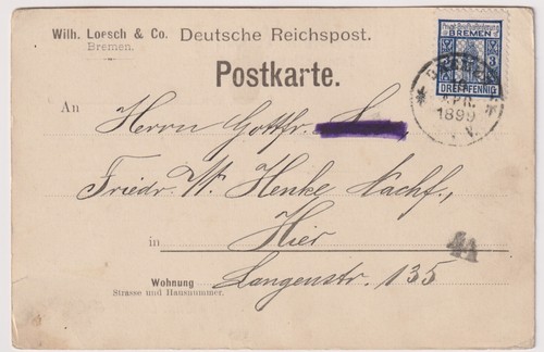 Firmen postkarte stadtpost - firmen-postkarte,