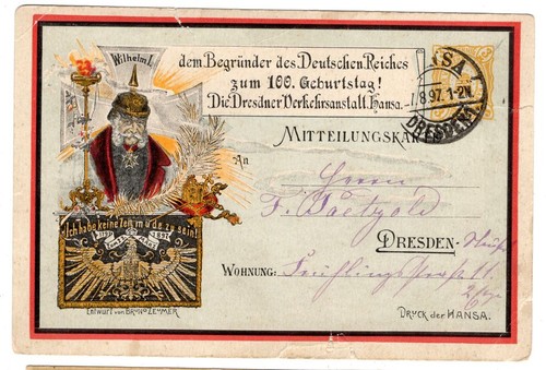 Stadtpost dresden prächtige - dresden,