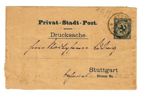 Stadtpost stuttgart 1899 - stadtpost,