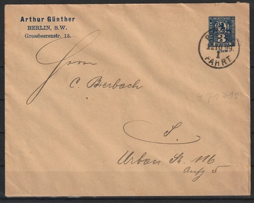 Privatpost stadtpost berlin - stadtpost,