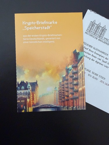Briefmarke post bund mh - briefmarke,