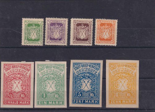 Schwerte stadtpost 1887 1888 - schwerte, 1887,1888