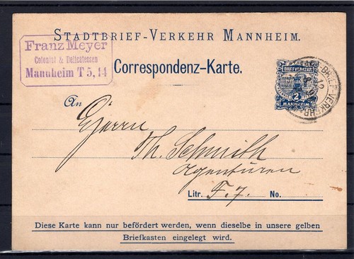 Stadtpost mannheim - mannheim, p6