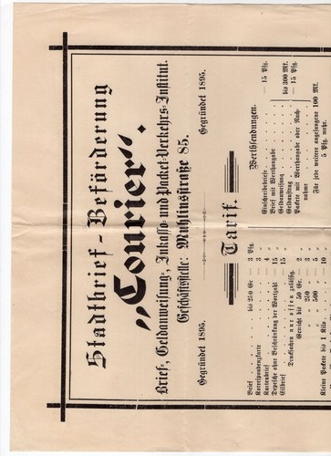 Stadtpost kiel originalplakat - stadtpost,