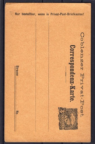 Stadtpost coblenz p2b tadellos - coblenz,