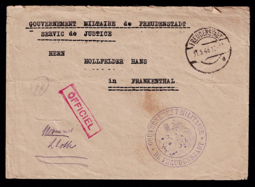 Französische militärpost - französische,