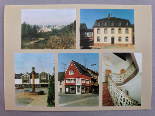 Ansichtskarte stadt wadern - stadt,