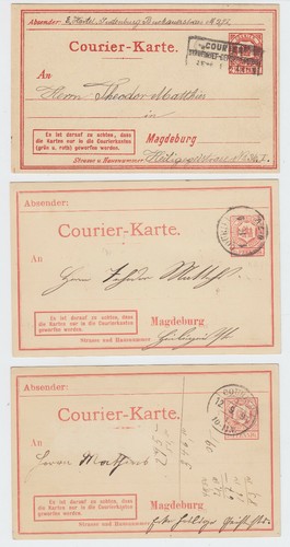 Magdeburg stadtpost 1887 - magdeburg,