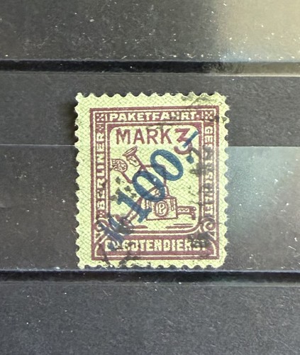 Berlin stadtpost 1923 mi - "b", stadtpost.