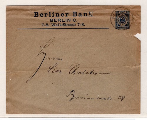 Stadtpost berlin 2pf - berlin,