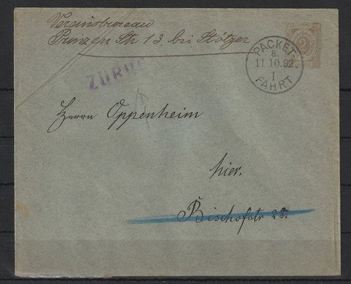 Privatpost stadtpost brief - stadtpost,