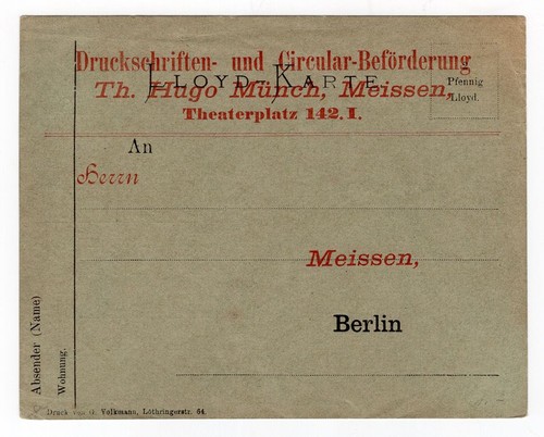 Stadtpost meissen p17 tadellos - p17,