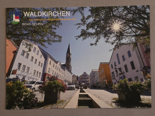 Ansichtskarte waldkirchen - ansichtskarte,