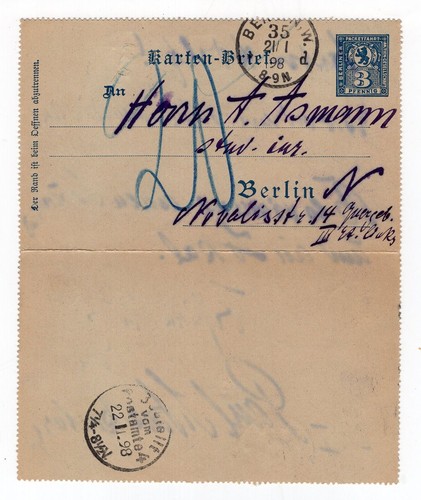 Stadtpost berlin k19 bedarf - stadtpost,